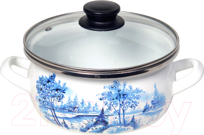 Кастрюля Сантэкс Гжель 1-2450112 - фото