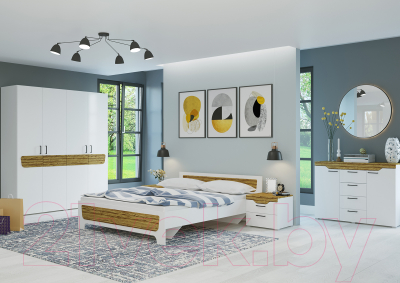 Каркас кровати Горизонт Мебель Милана