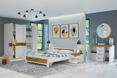 Каркас кровати Горизонт Мебель Милана