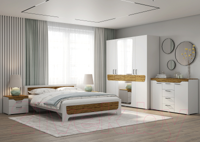 Каркас кровати Горизонт Мебель Милана