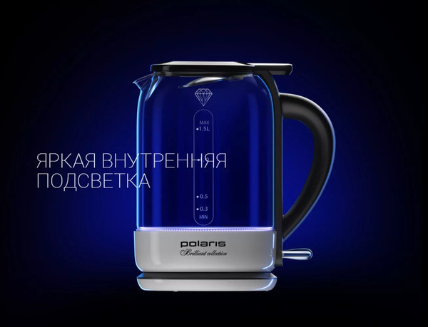Электрочайник Polaris PWK 1753CGL