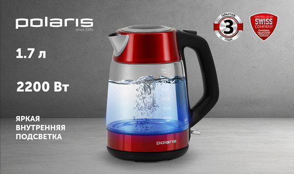 Электрочайник Polaris PWK 1760CGL