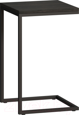 Приставной столик Loftyhome Мальборк / 1251801 (венге) - фото