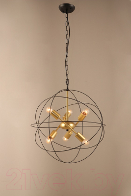 Люстра Aitin-Pro STD15383/6 (черный) - фото