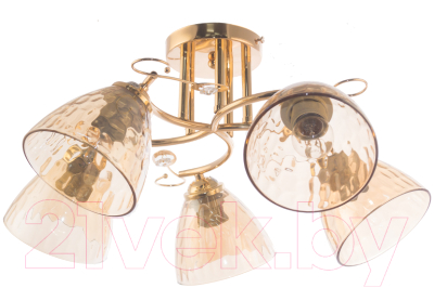 Люстра Aitin-Pro НПБ 02-5x60-101 / DA5145/5 (золото) - фото