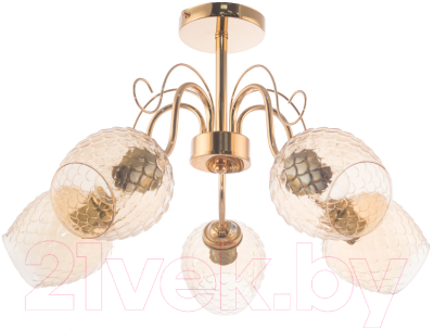 Потолочный светильник Aitin-Pro НПБ 02-5x60-105 / XA1234B/5 (золото) - фото