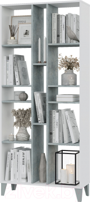 Стеллаж Горизонт Мебель Asti / 12АСББ - фото