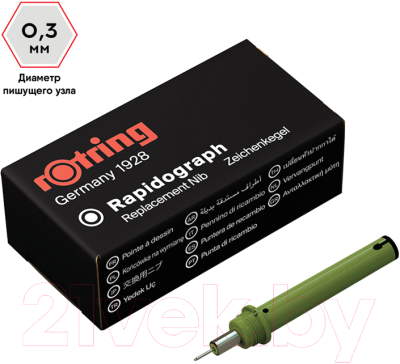 Пишущий элемент для рапидографа Rotring S0219360