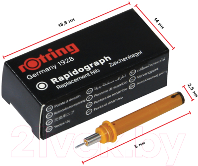 Пишущий элемент для рапидографа Rotring S0219520