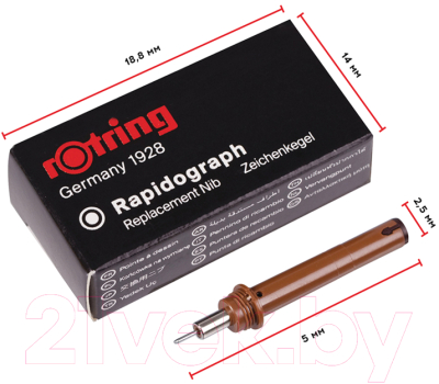 Пишущий элемент для рапидографа Rotring S0219590