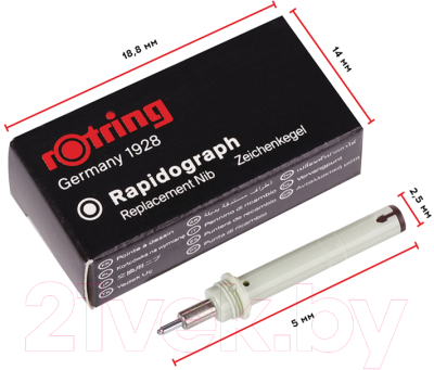 Пишущий элемент для рапидографа Rotring S0219820