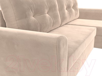 Диван угловой Mebelico Амстердам Лайт правый