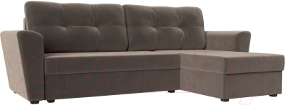 Диван угловой Mebelico Амстердам Лайт правый - фото