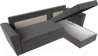 Диван угловой Лига Диванов Амстердам Лайт правый
