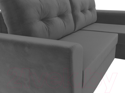 Диван угловой Лига Диванов Амстердам Лайт правый