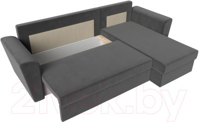 Диван угловой Лига Диванов Амстердам Лайт правый