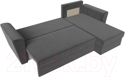 Диван угловой Лига Диванов Амстердам Лайт правый