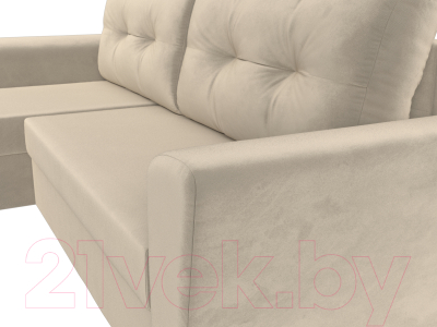 Диван угловой Mebelico Амстердам Лайт левый