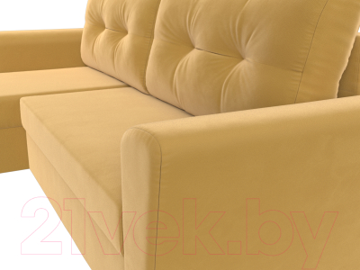 Диван угловой Mebelico Амстердам Лайт левый