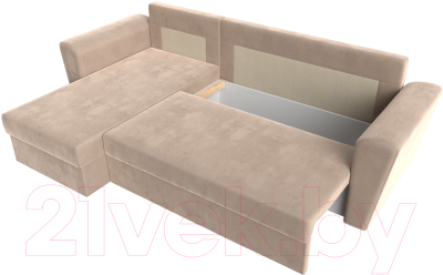 Диван угловой Mebelico Амстердам Лайт левый