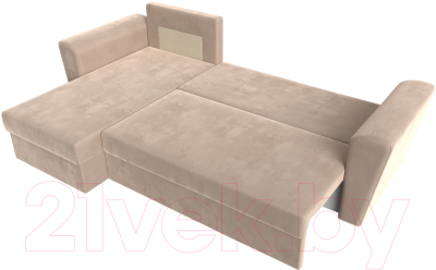 Диван угловой Mebelico Амстердам Лайт левый