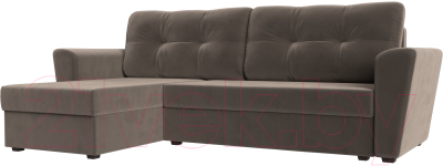 Диван угловой Mebelico Амстердам Лайт левый - фото