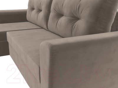 Диван угловой Mebelico Амстердам Лайт левый