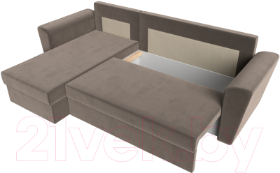 Диван угловой Mebelico Амстердам Лайт левый