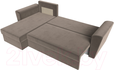 Диван угловой Mebelico Амстердам Лайт левый