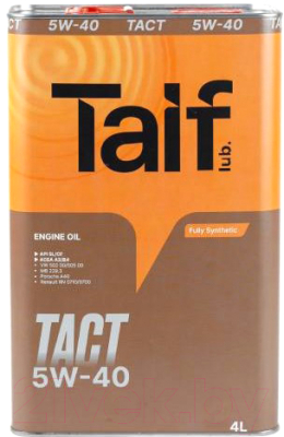 Моторное масло Taif Tact 5W40 / 211054 - фото