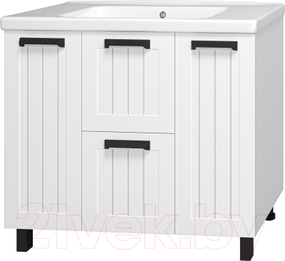 Тумба под умывальник Misty Спарта 100 / П-Спа-06100-01-012Я - фото