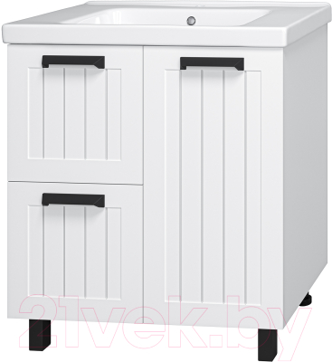 Тумба под умывальник Misty Спарта 80 / П-Спа-06080-01-012Я - фото