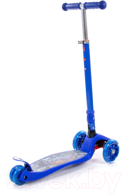 Самокат детский Полесье Со складной ручкой / 0072C-V1(С)