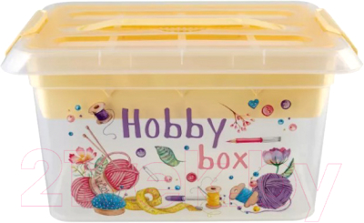 Контейнер для хранения Полимербыт Hobby Box Smartbox M / 4348202 - фото