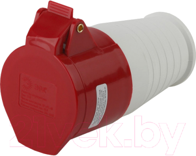 Розетка кабельная ЭРА 215 3Р+РЕ+N 16А 380В IP44 / Б0032863 - фото