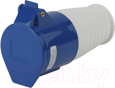 Розетка переносная ЭРА 223 2Р+РЕ 32А 220В IP44 / Б0032864 - фото