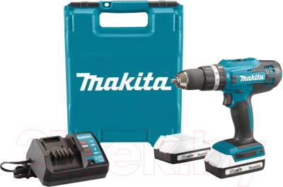 Профессиональная дрель-шуруповерт Makita HP488DWAE