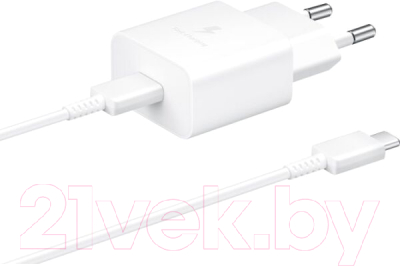 Зарядное устройство сетевое Samsung EP-T1510XWEGRU