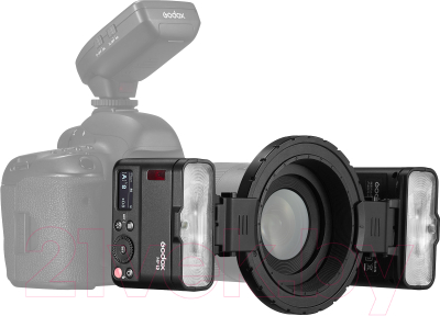 Комплект осветителей студийных Godox MF12-K2 для макросъемки / 28676