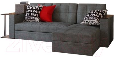 Диван угловой Асмана Фаворит с баром - фото