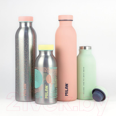 Бутылка для воды Milan Silver Series / 643020SL