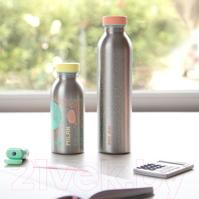 Бутылка для воды Milan Silver Series / 643020SL