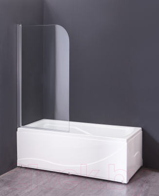 Стеклянная шторка для ванны Saniteco SN-21