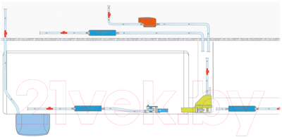 Насос для кондиционера Aspen Maxi Orange