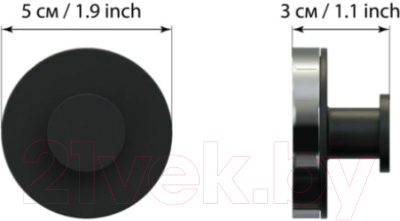Крючок для ванной FORA FOR-LORD028CR