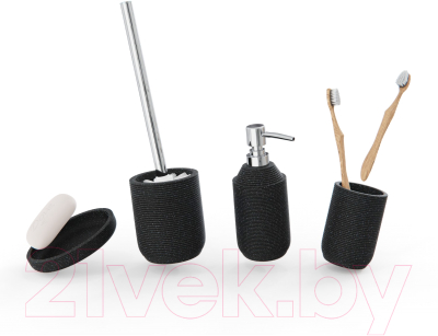 Стакан для зубной щетки и пасты FORA FOR-TWR044BL