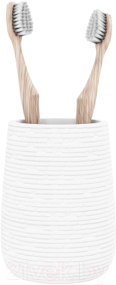 Стакан для зубной щетки и пасты FORA FOR-BRK044W