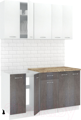 Готовая кухня Кортекс-мебель Корнелия Лира-лайт 1.5м - фото
