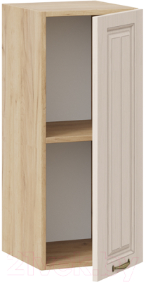 Шкаф навесной для кухни ТриЯ Лина 1В3 (дуб крафт золотой/крем)