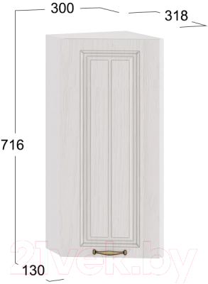 Шкаф навесной для кухни ТриЯ Лина 1В3Т